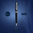 thumbnail image 3 of Bolígrafo Waterman Expert, negro brillante, cromado, azul medio, 3 of 7