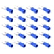 thumbnail image 1 of Horquilla 50 Terminales De Horquilla Aislados Tipo U Conector De Cable 12-10 AWG Cable Engarzado SV5.5-6 Azul, 1 of 7