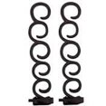 thumbnail image 1 of Labriciyon Clip para el cabello, 1 par de clips negros para peinar el cabello, herramienta de peinado para mujeres, accesorios para el cabello, moños y moldeadores de corona, 2 unidades, 1 of 5