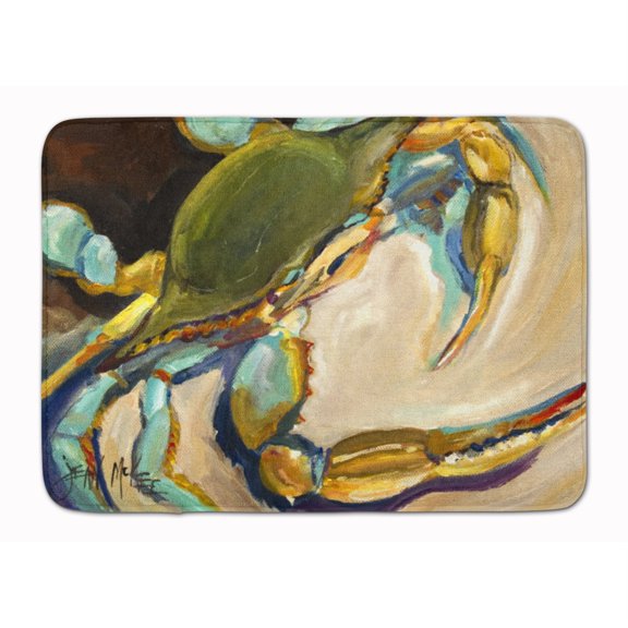 Carolines Treasures Blue Crab Floor Mat, 19" x 27", Multicolor