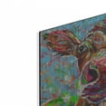 thumbnail image 2 of Luxe Metal Art 'Cow From Another Planet 1' by Carolee Vitaletti Metal Wall Art, 16" x 12", 2 of 9