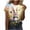 Green Womens Easter Shirts #2, variant on LangJing Easter Bunny T Shirt Womens Cute Rabbit Graphic Tees Shirts Summer Casual Short Sleeve Crewneck Tee Tops Green L