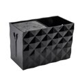 thumbnail image 1 of 1pc Double Slots Scissors Holder Hair Clips Storage Box Hairdressing Tools Organizer for Home Shop Black, 1 of 6