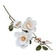 thumbnail image 2 of Gwong Decoración hogareña Flor artificial encantadora táctil real tela 3 cabezas fábula magnolia flores para sala de estar Gwong 21078143, 2 of 6