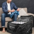 thumbnail image 6 of Pacific Gear Keystone 30" Rolling Duffel Bag with Wheels, Black, 6 of 11