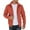 Brick Red, variant on Luwomo Men's Casual Jackets Mens Fall and Winter Outdoor Long Sleeve Zipper Lined Style Solid Colour Hoodless Sweatshirt Coat Blouses Brick Red,L