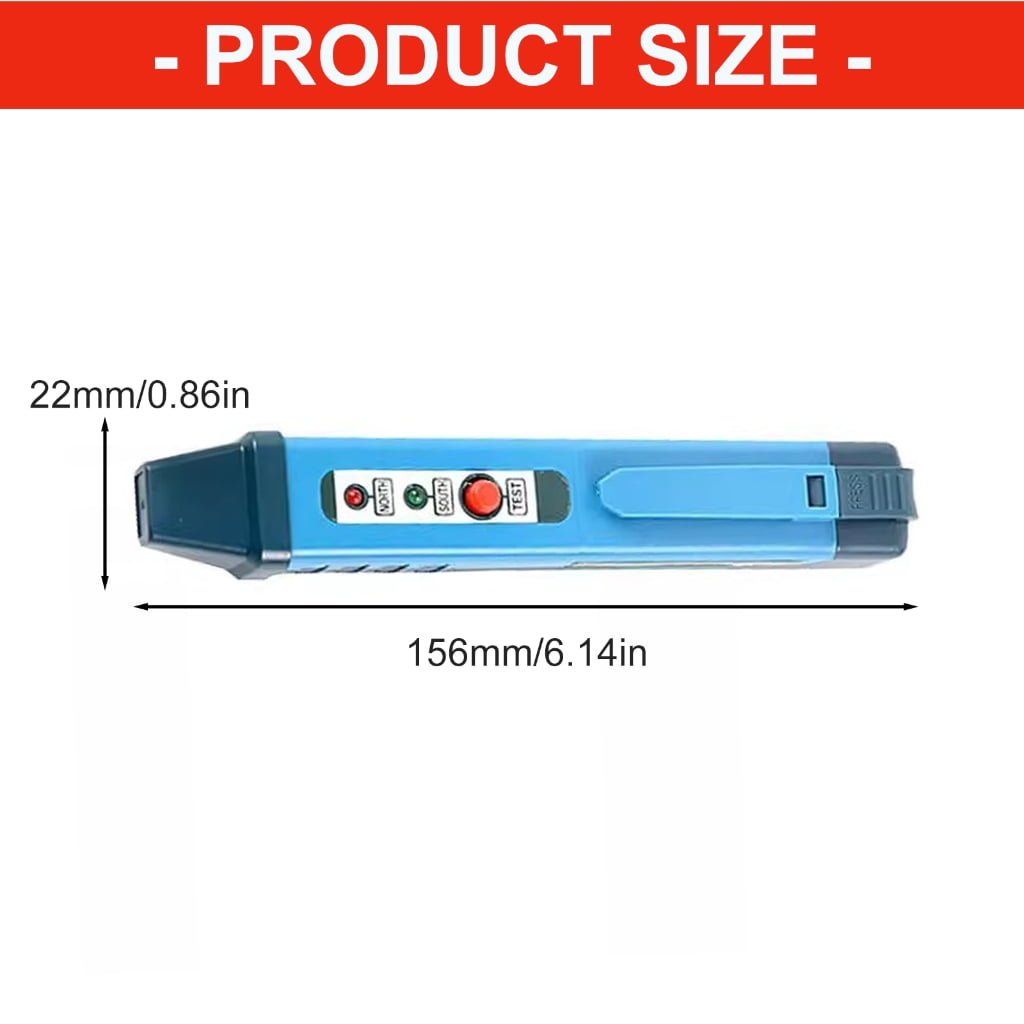 MOMOJIA Portable Magnetic Field Detecting Pen Easy One Button Operation For Electronic Devices