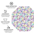 thumbnail image 4 of Disketp Butterflies On Polka Dots Funny Coasters,6 Pcs Leather Coasters With Holder, Perfect Housewarming Hostess Gifts,Protect Furniture From Water Marks Scratch And Damage, 4 of 9