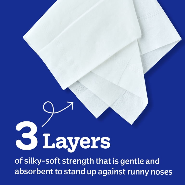 Kleenex, On-The-Go Facial Tissues, 3pk, 3-Ply, 10 Tissues per Pack