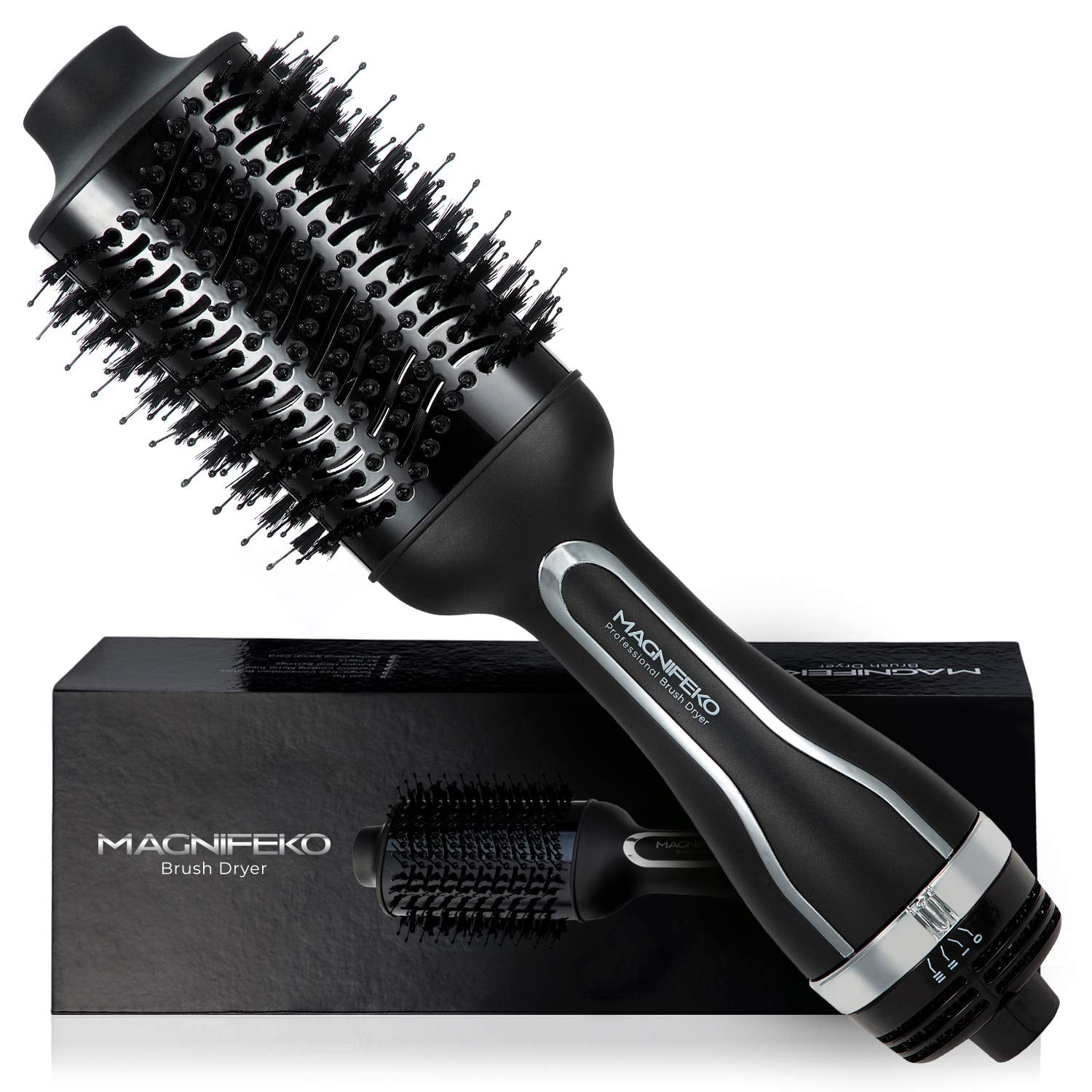 heated brush styler