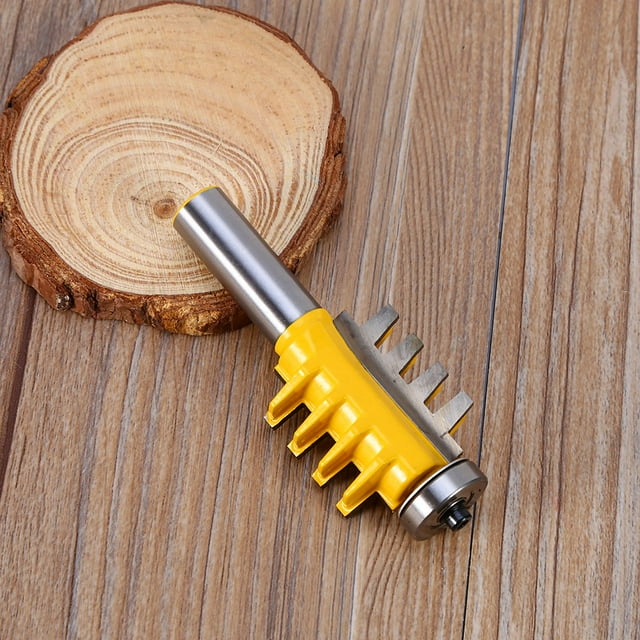 Embout de Routeur Tenon Joint, 1/2 Pieds' Tige de Colle pour Doigt Embout de Routeur Tenon Embout de Routeur Tenon Atteindre Plus