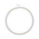 thumbnail image 1 of Collar de perlas naturales de agua dulce de 8 mm hecho a mano. Collar de perlas de agua dulce blancas naturales de increíble calidad para mujeres y niñas, 1 of 5