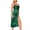 01 Green, variant on Boho Dresses for Women Velvet Spaghetti Straps Drawstring Bodycon Party Club Dress