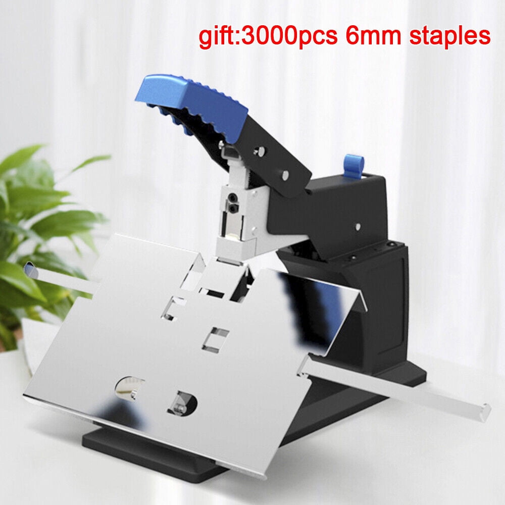 Office Manual Desktop Saddle Stitchers Saddle Stitching Stapler Binding Machine