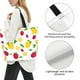 thumbnail image 3 of Fotbe Strawberry and Lemon Bolsa Tote Estética de Lona con Estampado para Mujer - Bolsa Reutilizable de Hombro Casual para Vacaciones, Compras, Trabajo y Gimnasio, 3 of 8