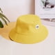 thumbnail image 5 of Sombrero de mujer Sombrero de pescador Cara sonriente Sunbonnet Sombrero de cubo Hip Pop Sombre CACAGOO Sombrero de pescador, 5 of 7
