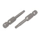 thumbnail image 2 of H3 Punta de 3 mm 1/4" Mango Hexagonal Puntas Magnéticas de Destornillador S2 Grises 4 piezas, 2 of 4