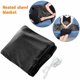 thumbnail image 4 of Mantón de calefacción eléctrica USB Mantas calentadas inteligentes Almohadillas calentadoras de cuerpo para el hogar (Negro) Sywqhk Libre de BPA, 4 of 8