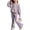 Dark Purple, variant on Grblisyd Outfits for Girls Casual Long Sleeve Cute Cartoon Print Sweatershirt and Flared Pants 2 Pieces Fall Winter Set Size 7-8 Years