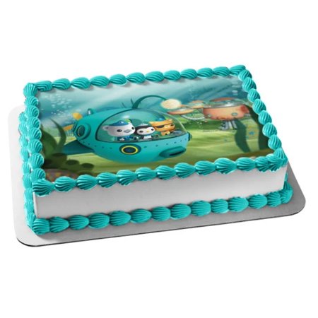 Octonauts Gup A Kwazii Peso Captain Barnacles Edible Cake Topper