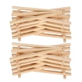 thumbnail image 2 of Zerodis Desktop Mini Display Easel, Mini Painting Easel, Natural Wood Decorative 20pcs Office Presentations For Displaying Small Paintings Displaying Store Sign, 2 of 8