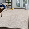 thumbnail image 5 of Beverly Rug Outdoor Rug 5' x 7' Patio, Porch, Garden Beige and White, 5 of 8