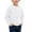 White #138, variant on Kids' Sweatshirt Crewneck Set-in Sleeve Long Sleeve Casual Pullover Basic Comfortable Solid Color Fall Top