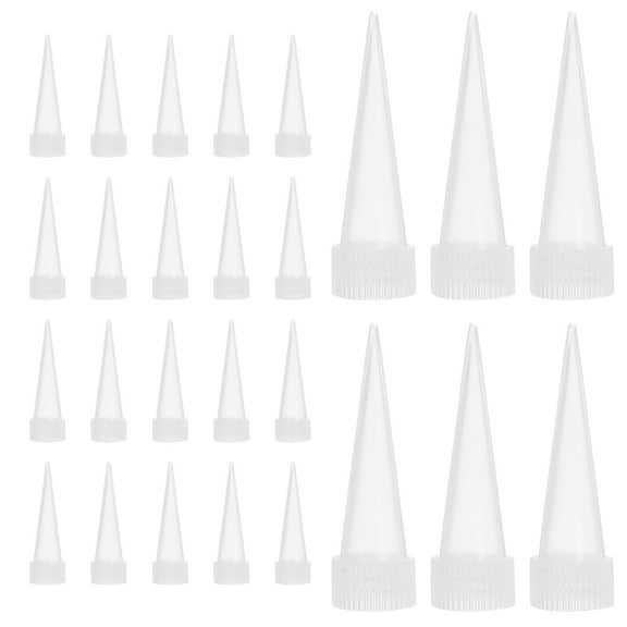 100pcs Caulking Nozzle Tips Reusable Caulk Nozzle Replacement Caulk Tip Nozzle Tool