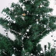 thumbnail image 2 of Triani 2Rolls Sparkly Star Tinsel Garlands Metallic Garland Wired Garland for Wreath Making Decoration Festive Ornament Accessory for Gift Wrapping and DIY Craft Projects(Silver), 2 of 7