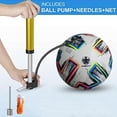 thumbnail image 2 of High-Quality PU Football - Waterproof & Wear-Resistant, Professional Design for Training & Competition, Includes Pump, Needle & Net Bag - Euro 2020 Style, 2 of 7