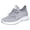 Gray, variant on Women's Walking Shoes Non Slip Athletic Running Tennis Slip on Breathable Gym Workout Fashion Lace up Comfortable Sneakers Purple Size 6.5