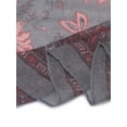 thumbnail image 4 of INSPIRE CHIC Women's Large Balinese Yarn Floral Print Scarves Beach Shawl Vintage Wrap Gray, 4 of 6