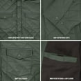 thumbnail image 5 of Rothco Diamond Quilted Cotton Jacket, 5 of 5