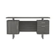 thumbnail image 5 of Lawtey Floating Top Office Desk Weathered Grey, 5 of 8