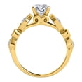 thumbnail image 3 of Aonejewelry 1/2 Ct. Ttw Antique Design Diamond Engagement Ring 14 Yellow Gold, 3 of 4