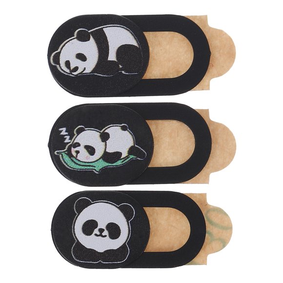 MasteelfCA 3 Pcs Webcam Privacy Cover Cartoon Phone Webcam Cover Camera Privacy Sticker