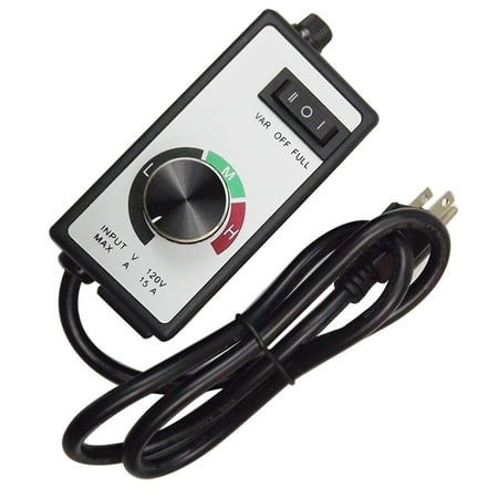 

120V AC Electric Motor Rheostat Variable Speed Controller Fit for Router Centrifugal Fans