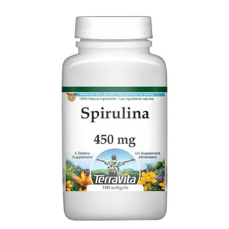 Spiruline (algues bleu-vert) - 450 mg (100 capsules, ZIN: 511507)