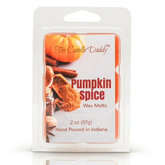 Pumpkin Spice Scented Wax Melt - 1 Pack - 2 Ounces - 6 Cubes