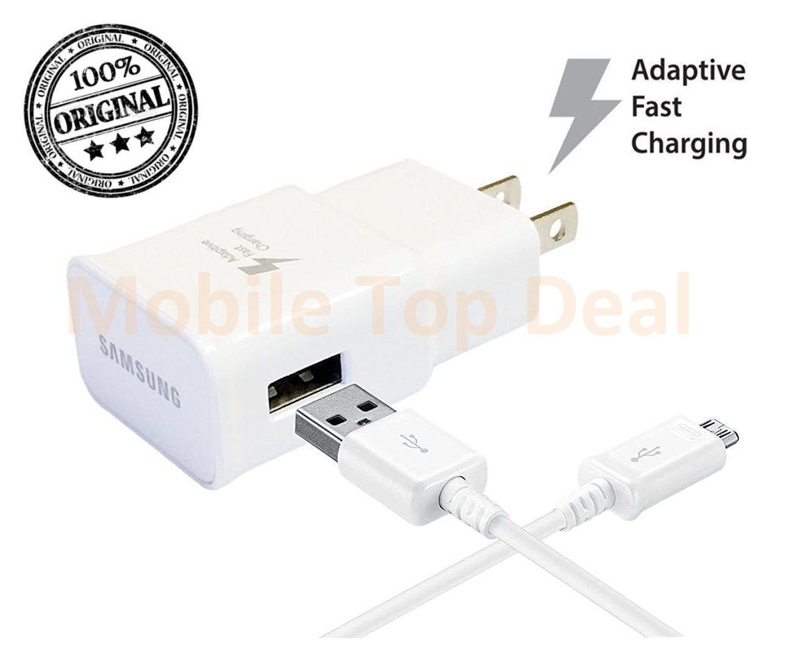 Samsung Adaptive Fast Charger With Micro USB Cable For Samsung Galaxy