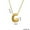 C, variant on Czzoypi Bubble Letter Necklace Gold, Gold Balloon Initial Letter Necklace for Women,Gold Dainty Personalized Puffy Chunky Name Gold Necklaces