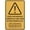 Warning Sign 2, variant on Security Surveillance Cameras In Use Sign 8"x12" Inches Rust Free Aluminum - Uv Protected, Waterproof, Weatherproof And Fade Resistant - 4 Pre-Drilled Holes
