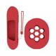 thumbnail image 1 of Funda de silicona a prueba de golpes Yuarrent para Control remoto Color sólido Rojo, 1 of 6