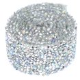 thumbnail image 3 of JUNWELL White Rhinestone Ribbon for DIY Crafts & Wedding Decor, 3 of 7