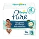 thumbnail image 1 of Pañales Pampers Pure Protection para recién nacidos, talla 0, 76 unidades, 1 of 7