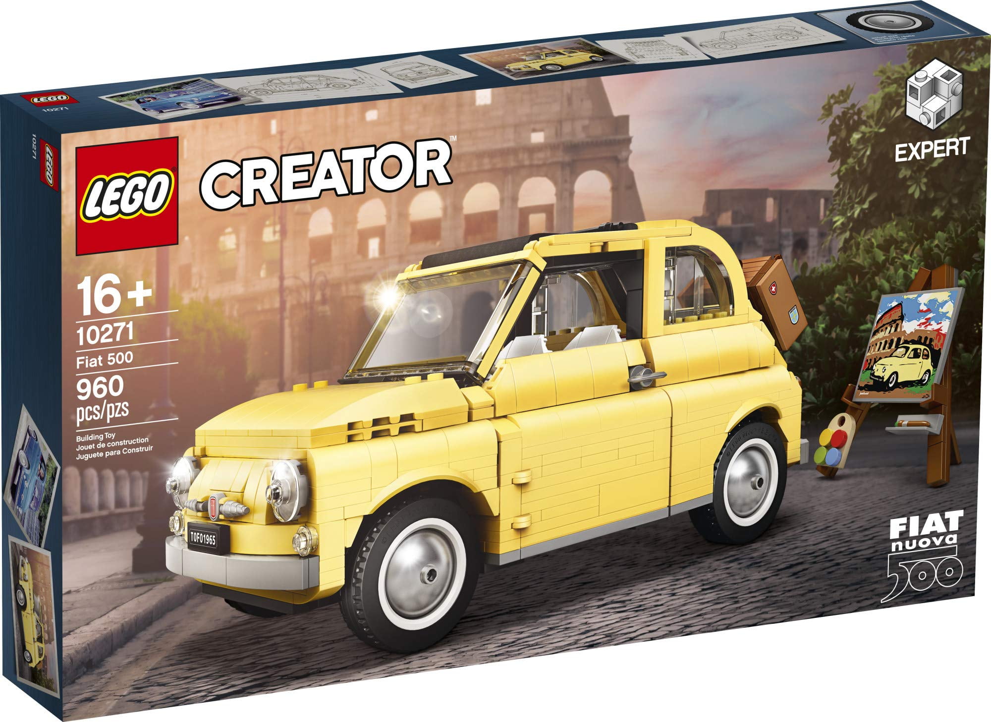 LEGO Fiat 500 10271 Building Set (960 Pieces)