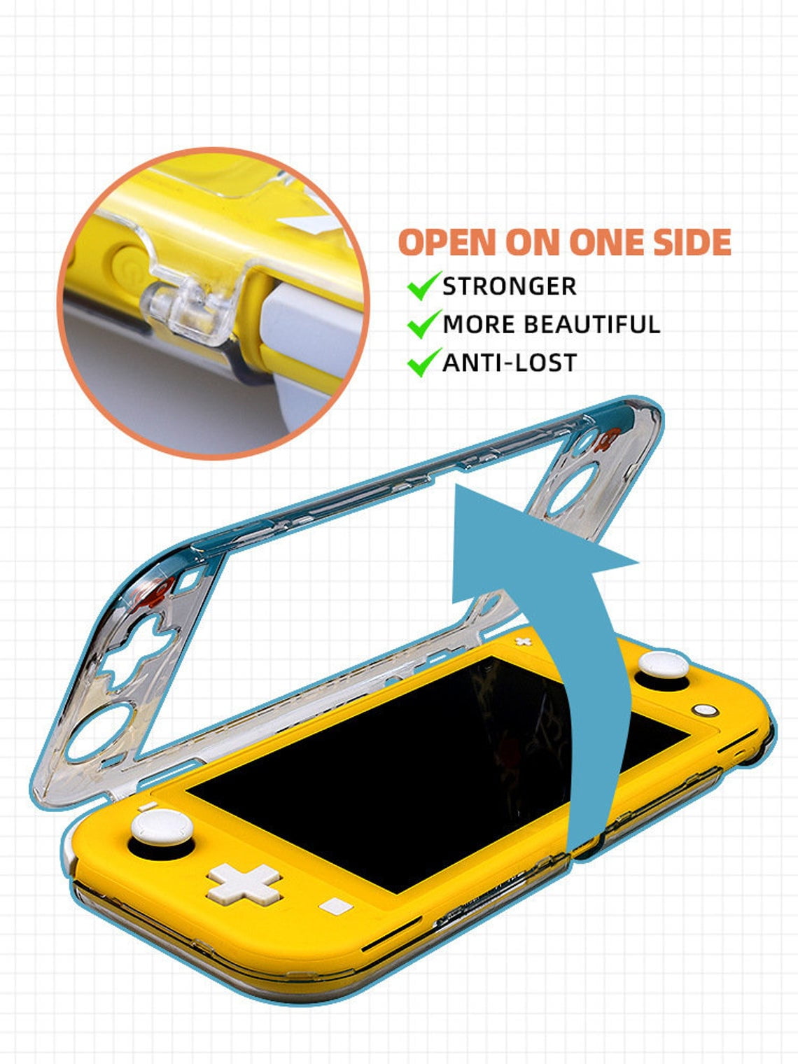 🔥RDS Nintendo Switch Lite Protective Glove NLS8 Silicone Skin Grip Case  Cover