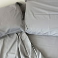 thumbnail image 4 of DreamFit® 100% Long Staple Cotton Sheet Set, DreamComfort™ Collection - Gray - Full, 4 of 5