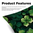 thumbnail image 2 of Saint Patrick's Day Inserts Set of 2 - 16x16, 18x18, 20x20 Inches - Unique Patterns for Pillows Covers, Bed Pillow, Throw Pillows - Great for All Occasions, 2 of 6