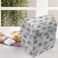thumbnail image 3 of Vintage Stand Mixer Cover, Modern Pattern with Various Flower Petals and Flying Colibri Birds, Kitchen Appliance Organizer Bag Cover with Pockets, 5 Quarts, Charcoal Grey and White, by Ambesonne, 3 of 4